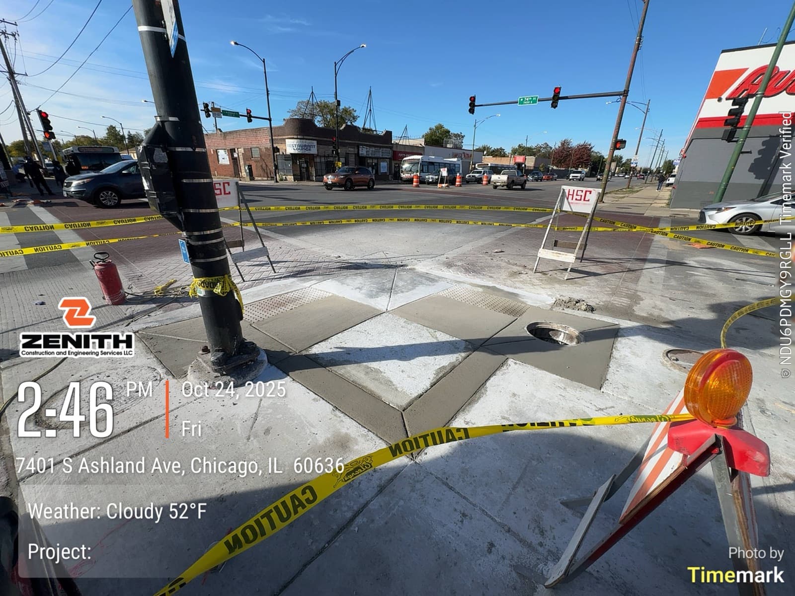 DWM Term Agreement — Street & Parkway Restoration — field photo 1